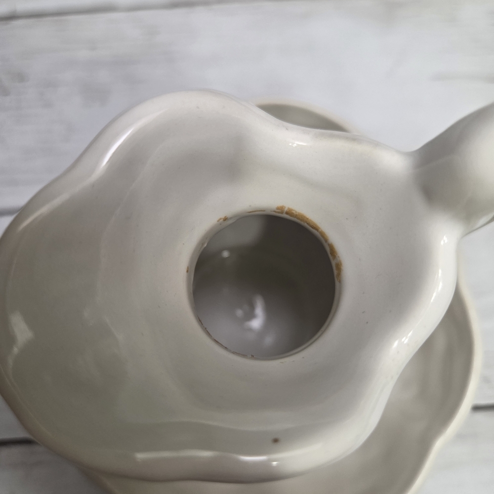 Vintage Merle Norman White Ceramic Bath Oil Set - Picture 4 of 7